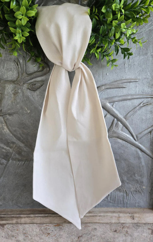 Cotton Linen Wreath Sashes