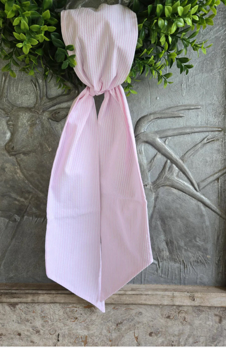 Seersucker Wreath Sashes