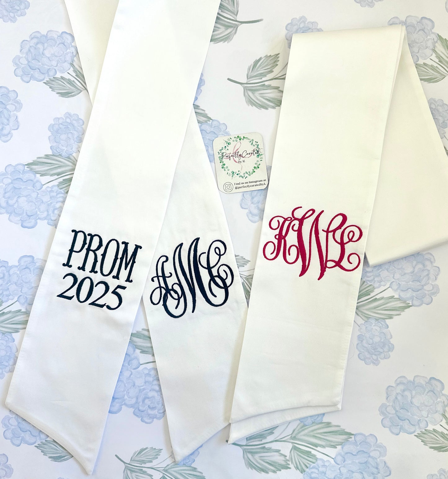 Prom/Homecoming Sashes