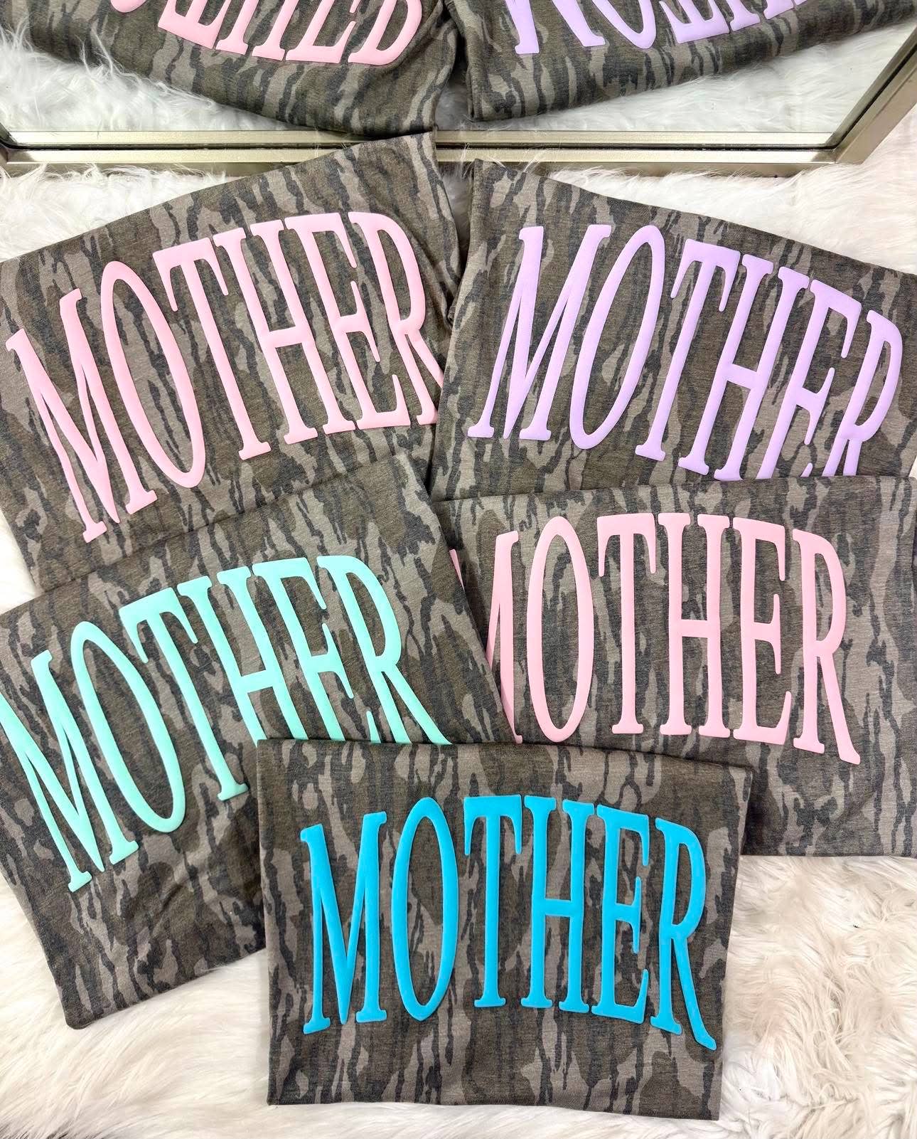 Custom MOTHER Font Puff Bottomland