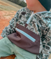 Quarter Zip Camo Rain Jacket
