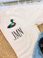 Mallard Pocket Tee Initials CUST77 Embroidery Tee