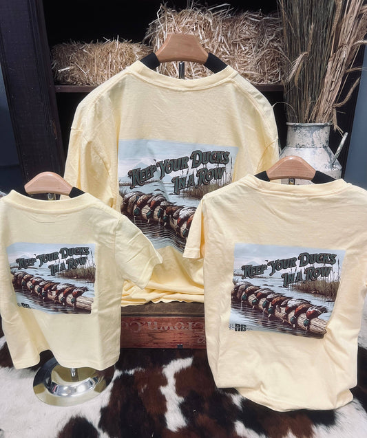 Keep Your Ducks in a Row Youth Tee