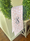Florals and Chinoiserie Wreath Sash
