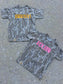 Kids Embroidered Name Camo T Shirt