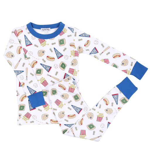 Hurray for Baseball Long Pajamas