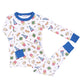 Hurray for Baseball Long Pajamas